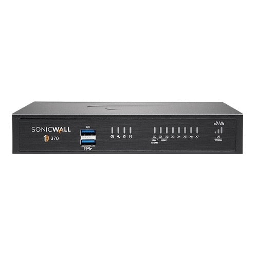 SonicWall TZ370 Secure Upgrade Plus Adv Edition 2 ans, pare-feu 11 ports