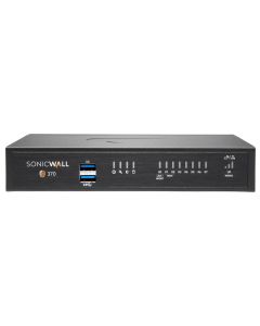 Mise à niveau sécurisée SONICWALL TZ370 Plus Édition ESS 3 ans, pare-feu 11 ports