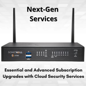 SONICWALL TZ370W Wireless-AC Secure Upgrade Plus 3YR Essentials