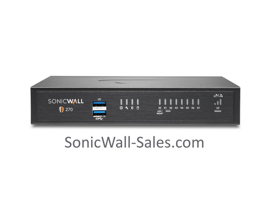 Pare-feu SONICWALL TZ270 TotalSecure Advanced Edition 1 an