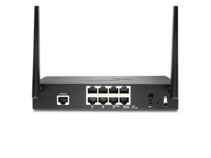 The SonicWall TZ270 Wireless-AC Threat Edition is a compact security appliance designed for comprehensive network protection and high-performance connectivity. Bundled with a 1-year TotalSecure subscription, it offers integrated firewall, VPN, and anti-malware features for small businesses and branch deployments. Its desktop form factor, dual-band Wi-Fi 5, and advanced throughput capabilities make it a reliable choice for businesses prioritizing secure and resilient networking.