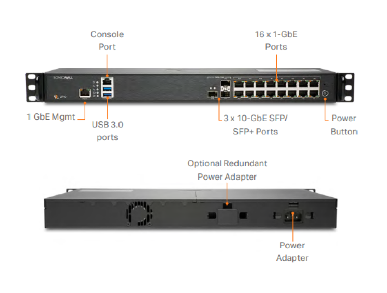 SonicWall NSa 2700 Secure Upgrade Plus Adv Edition, 3YR