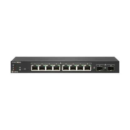 Commutateur de bureau Gigabit SONICWALL SWS12-8 avec assistance de 3 ans