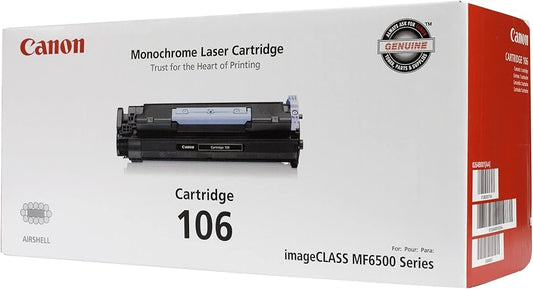 Cartouche de toner noir Canon 106, rendement de 5 000 pages
