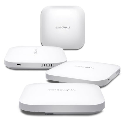 Pack de 4 points d'accès sans fil SonicWall SonicWave 621 (sans PoE, 3 ans aux États-Unis uniquement)
