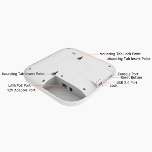 Point d'accès sans fil SonicWall SonicWave 621 (3 ans, États-Unis uniquement, PoE+)