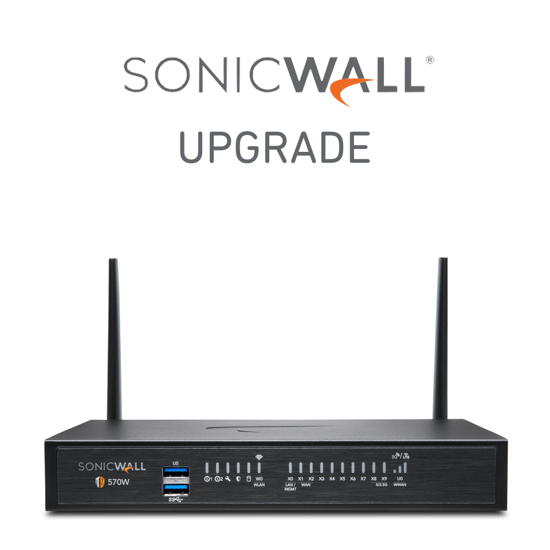 SONICWALL TZ470 Wireless-AC Intl Promo Tradeup, 3YR APSS