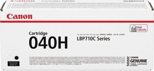 Cartouche de toner noir Canon CRG040H, haute capacité, 12 500 pages