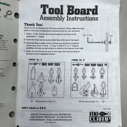 MO-CLAMP Deluxe #1 Repair Tool Set 5013 (Does Not Include Board)
