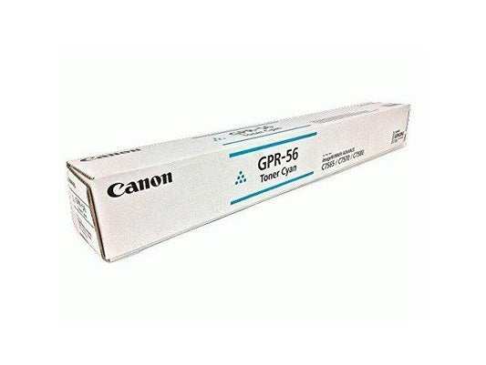 The Canon GPR-56 Cyan Toner Cartridge is engineered for use with high-performance imageRUNNER ADVANCE C7500 Series printers, supporting exceptional color output and high-volume demands. With an impressive yield of up to 66,500 pages, it ensures minimal downtime and cost-effective operation, making it ideal for enterprise-grade printing environments.