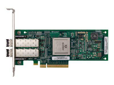 ThinkServer QLE2562 Dual Port 8 Gb Fibre Channel HBA by Qlogic. Designed for use in high-performance data center environments, this dual-port adapter supports 8 Gbps Fibre Channel data rates for fast, reliable connectivity. Ideal for enterprises requiring high-speed throughput and robust I/O performance.
