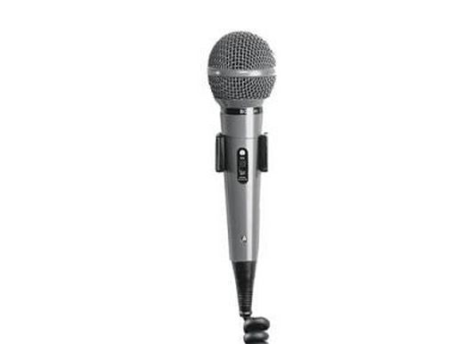 Microphone dynamique portatif BOSCH F.01U.507.007 avec connecteur DIN 5 broches verrouillable