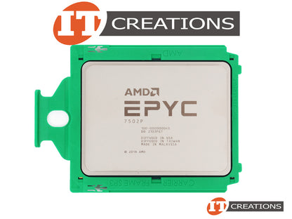 Processeur serveur AMD EPYC 7502P 32 cœurs, 2,5 GHz, 128 Mo de cache