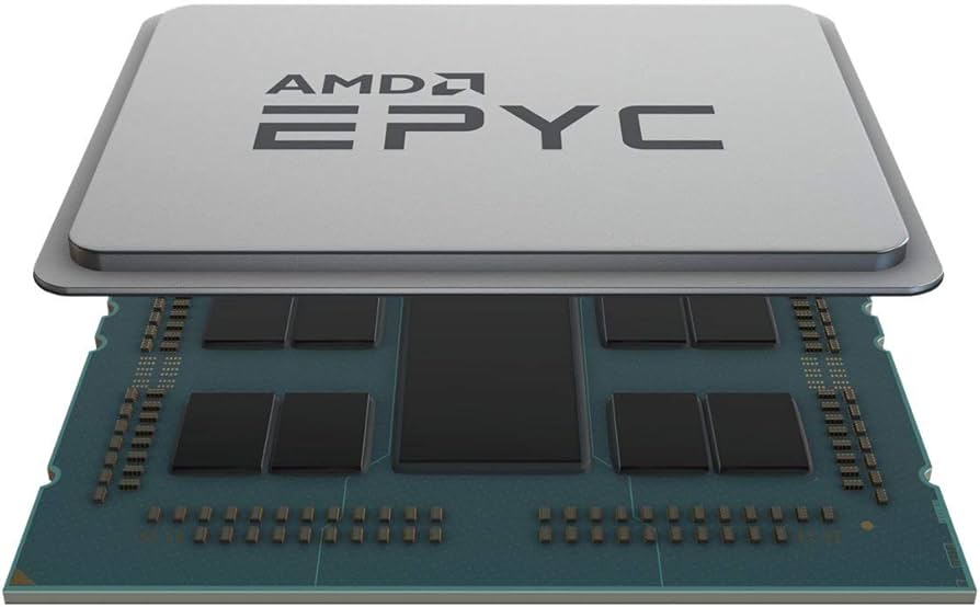 Processeur serveur AMD EPYC (64 cœurs) modèle 7H12