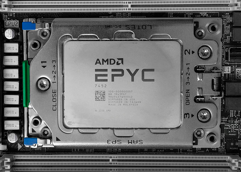 Processeur serveur AMD EPYC 7452 32 cœurs 2,35 GHz