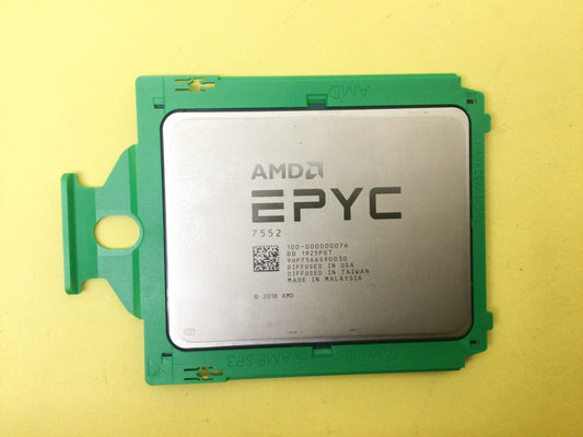 Processeur serveur AMD EPYC 7552 48 cœurs 2,2 GHz, 192 Mo de cache L3
