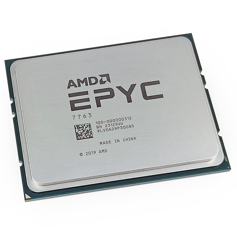 Processeur AMD EPYC 7763 64 cœurs, 2,45 GHz, socket SP3