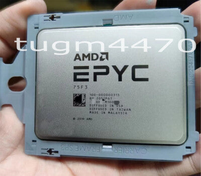 Processeur serveur AMD EPYC MILAN 75F3 32 cœurs, 2,95 GHz, SP3