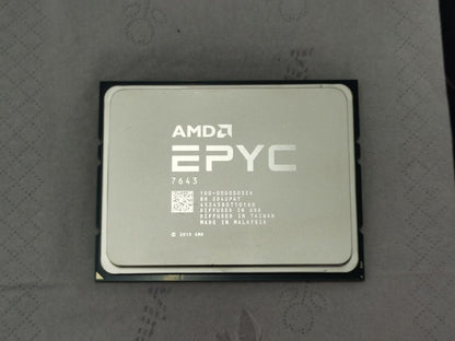 Processeur serveur AMD EPYC MILAN 7643 48 cœurs 2,3 GHz