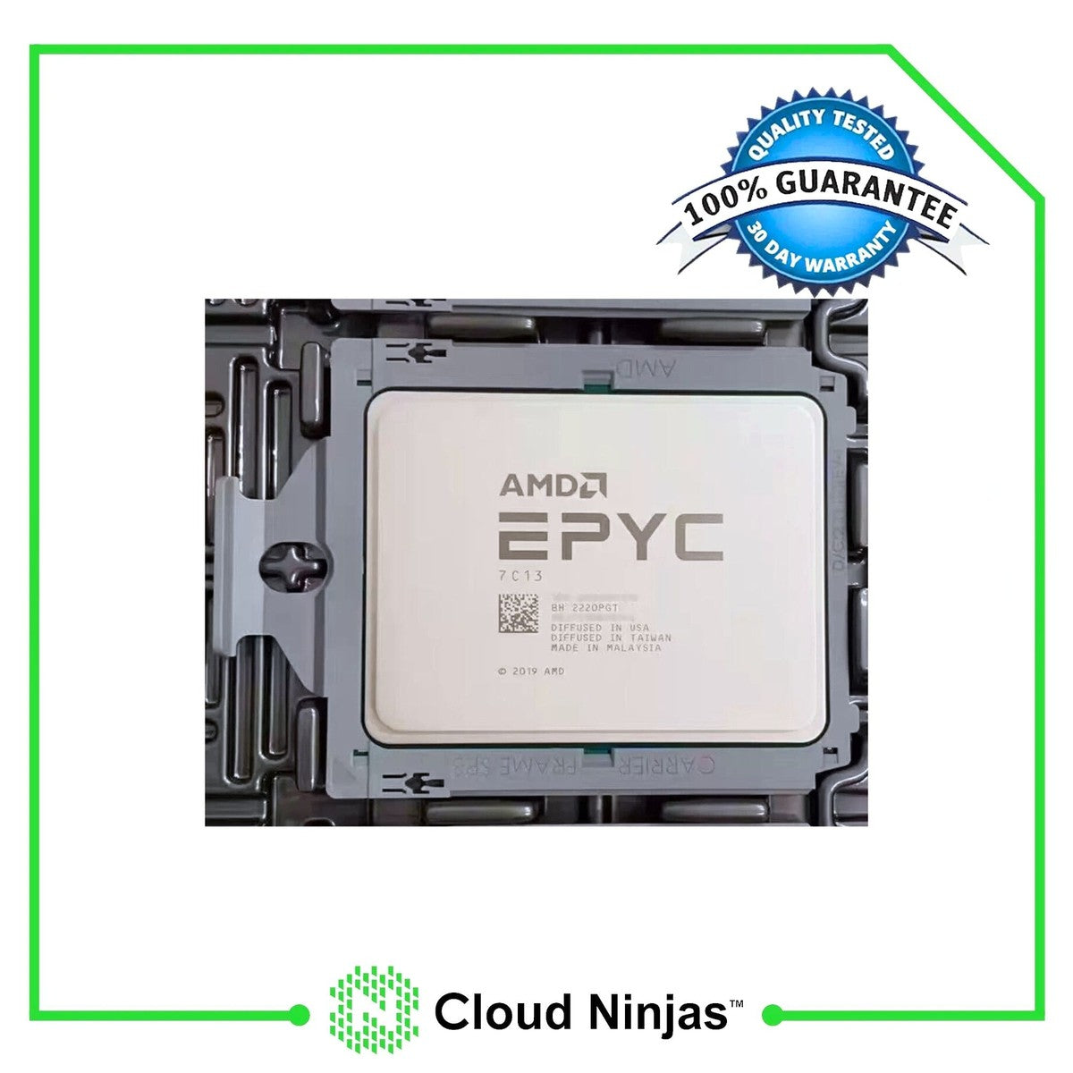 Processeur serveur AMD EPYC 7713 Milan 64 cœurs, 2,0 GHz, 256 Mo de cache L3