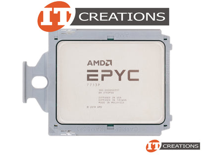 Processeur serveur AMD EPYC 7713 Milan 64 cœurs, 2,0 GHz, 256 Mo de cache L3