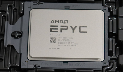 Processeur serveur AMD EPYC 64 cœurs 7773X, 280 W, 768 Mo de cache