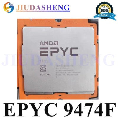 Processeur serveur AMD EPYC 9474F 48 cœurs, 3,6 GHz, socket SP5