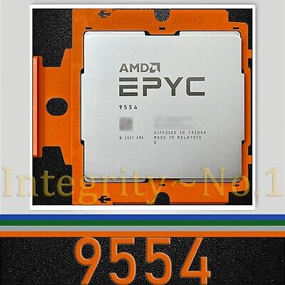 Processeur serveur AMD EPYC 9554 64 cœurs 3,1 GHz
