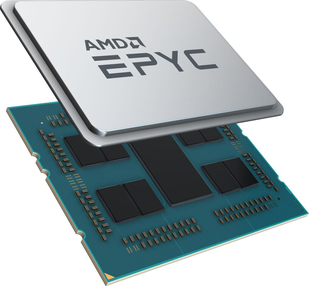 Processeur serveur AMD EPYC (trente-deux cœurs) modèle 9354P 3,25 GHz
