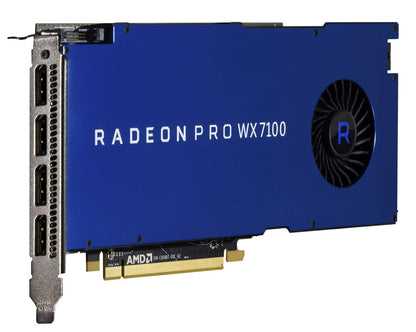 Carte graphique AMD Radeon Pro WX7100 8 Go GDDR5 pour station de travail