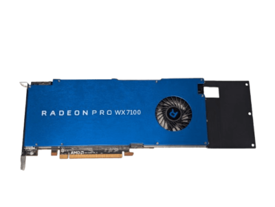 Carte graphique AMD Radeon Pro WX7100 8 Go GDDR5 pour station de travail