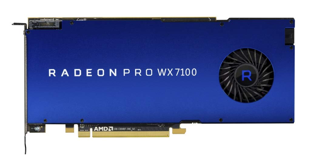 Carte graphique AMD Radeon Pro WX7100 8 Go GDDR5 pour station de travail