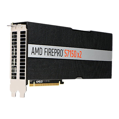 Carte graphique AMD FirePro S7150x2 16 Go à flux inversé passif