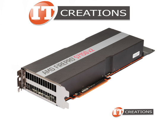 Carte graphique AMD FirePro S7150x2 16 Go à flux inversé passif