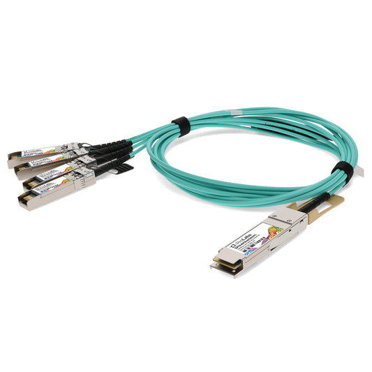 Câble optique actif Extreme Networks 100G QSFP28, 10 m, conforme TAA