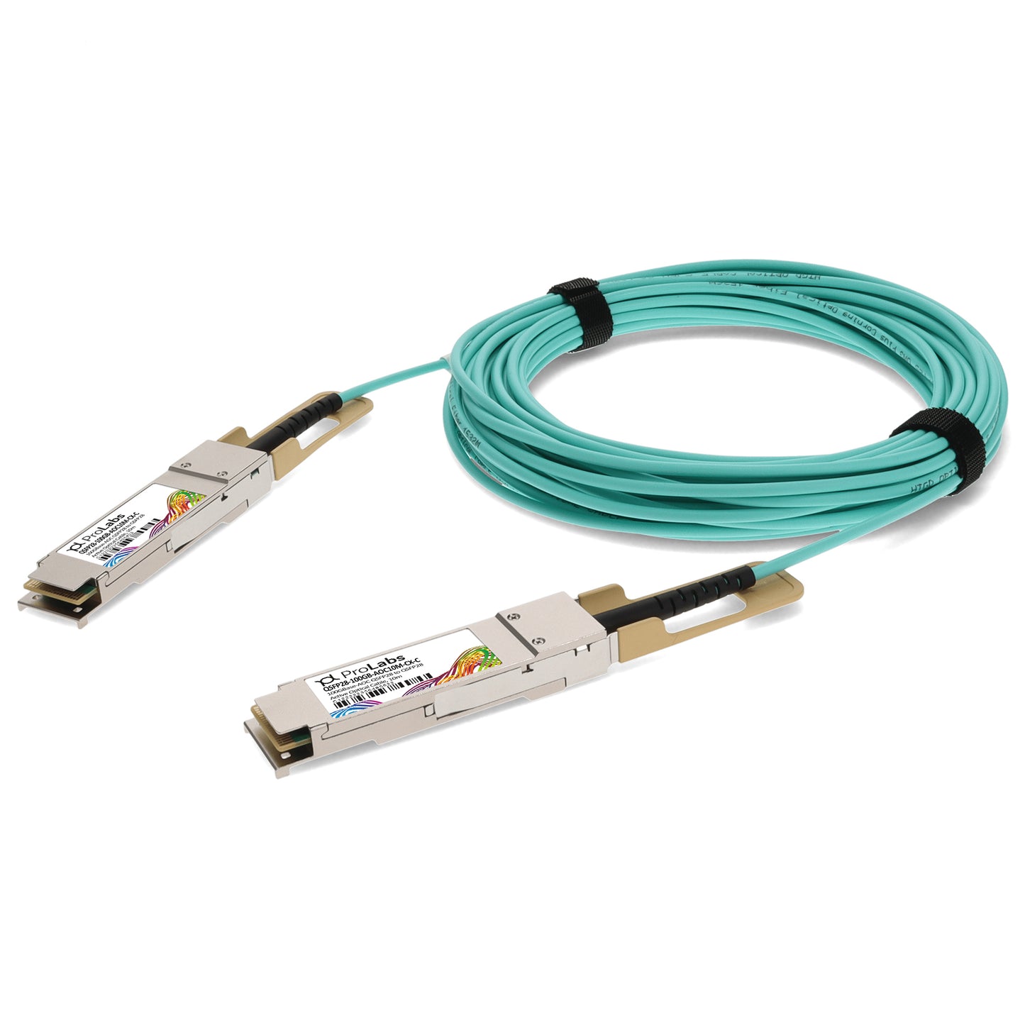 Câble optique actif Extreme Networks 100G QSFP28, 10 m, conforme TAA
