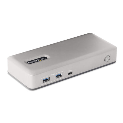 Station d'accueil USB-C StarTech avec prise en charge de deux écrans, 4K 60 Hz, 85 W PD