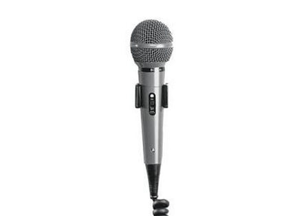 Microphone dynamique portatif BOSCH F.01U.507.007 avec connecteur DIN 5 broches verrouillable