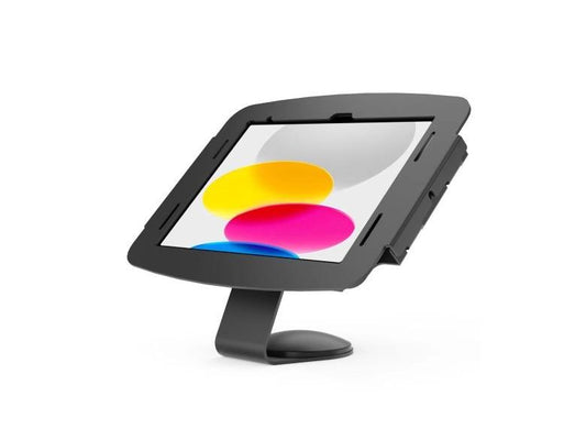iPad 10th-11th (A16) Gen Space Enclosure Core Counter Stand or Wall Mount Plus Hub Black
