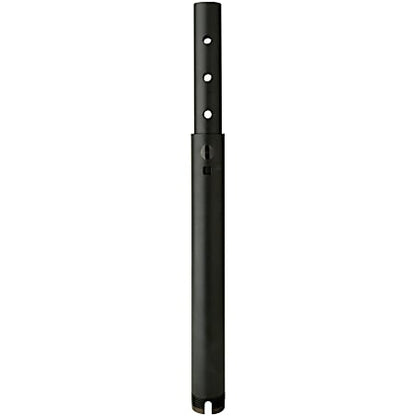 Colonne extensible réglable Peerless de 2 à 3 pieds, noire, capacité de 800 lb