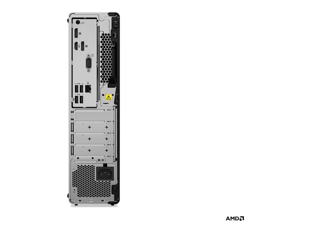 The Lenovo ThinkCentre M75s Gen 2 is a compact desktop powered by the AMD Ryzen 5 PRO 5650G processor, offering 16GB DDR4 RAM and a 256GB PCIe Gen4 SSD for efficient performance. Designed for professional environments, it includes integrated AMD Radeon Graphics, Wi-Fi 6, and a 3-year onsite warranty. Ideal for businesses seeking performance with strong manageability and security.