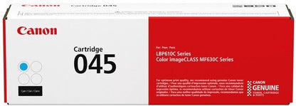 Cartouche de toner cyan Canon 045 (1241C001) – 1 300 pages