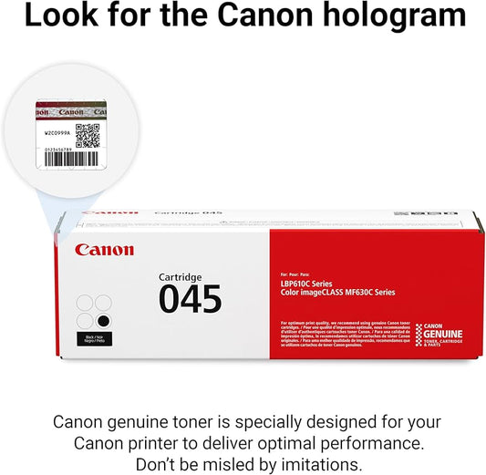 Cartouche de toner noir Canon 045, rendement standard, 1242C001