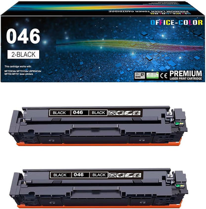 Canon 046 Black Toner Cartridge (1250C001) - 2,200 Page Yield