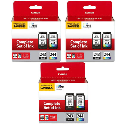 Cartouche d'encre couleur Canon CL-244 pour certaines imprimantes PIXMA