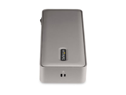 DUAL-LAPTOP USB-C KVM DOCKING STATION, DUAL MONITOR 4K 60HZ DISPLAYPORT DOCK, 5-PORT USB HUB, GBE, 90W/45W PD TO TWO LAPTOPS, DUAL HOST KVM DOCK