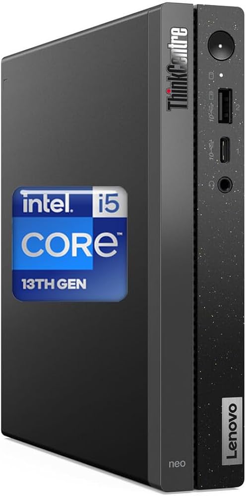 Lenovo ThinkCentre Neo 50q Gen 4 i5, 32 Go de RAM, SSD 1 To, petit ordinateur de bureau