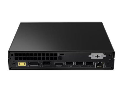The Lenovo ThinkCentre neo 50q Gen 4 is a compact thin client desktop powered by an Intel Celeron 7305 processor with 8MB cache and 5 cores. It features 8GB DDR4 memory, a fast 256GB M.2 PCIe Gen4 SSD, and comes pre-installed with Ubuntu Linux. Designed for reliability and scalability in professional environments, this unit supports WiFi6, Bluetooth 5.1, and multiple video outputs, including HDMI and DisplayPort.