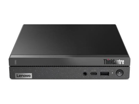 The Lenovo ThinkCentre neo 50q Gen 4 is a compact thin client desktop powered by an Intel Celeron 7305 processor with a 1.1 GHz clock speed and Smart Cache. This system includes 8GB DDR4 RAM and a 256GB PCIe Gen4 SSD, making it suitable for secure, energy-efficient, and space-saving deployments. It runs Ubuntu Linux and supports up to three monitors via HDMI and DisplayPort, making it ideal for light productivity and enterprise environments.