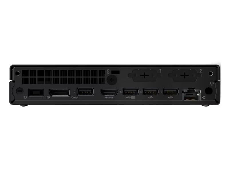 The Lenovo ThinkCentre M75q Gen 5 is a compact, high-efficiency desktop designed for professional environments. Equipped with an AMD Ryzen 3 PRO 8300GE processor, 16GB DDR5 RAM, and fast 256GB PCIe Gen4 SSD storage, it offers enterprise-grade performance in a tiny form factor. With Windows 11 Pro pre-installed and integrated AMD Radeon 740M graphics, it supports modern workflows while maintaining simplified manageability and security.